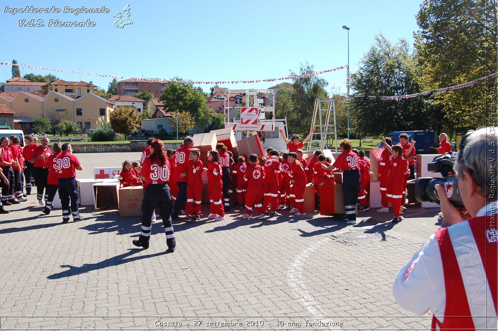 Cossato - 27 settembre 2010 - 30 anni fondazione -  Croce Rossa Italiana - Ispettorato Regionale Volontari del Soccorso Piemonte