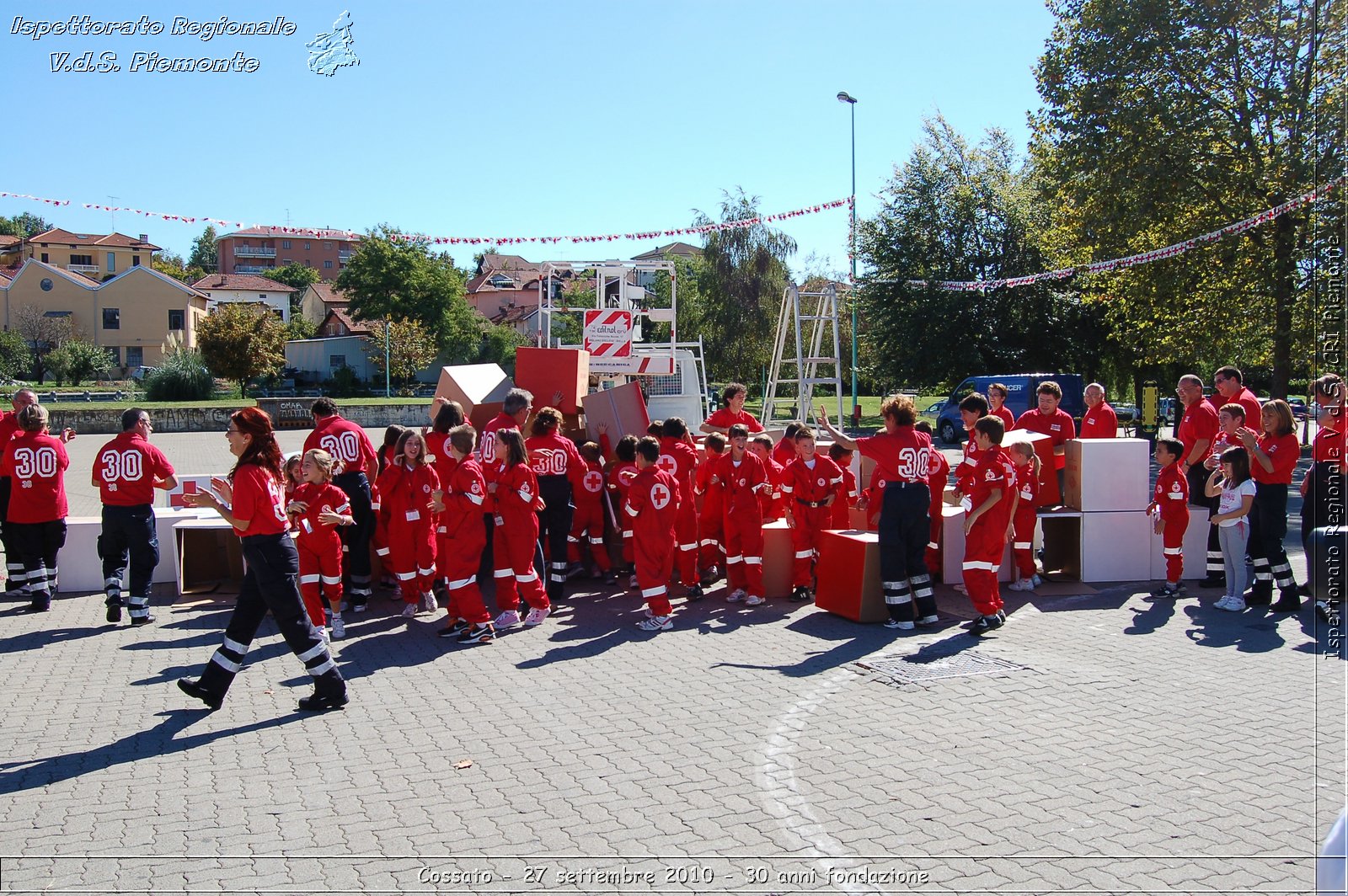 Cossato - 27 settembre 2010 - 30 anni fondazione -  Croce Rossa Italiana - Ispettorato Regionale Volontari del Soccorso Piemonte