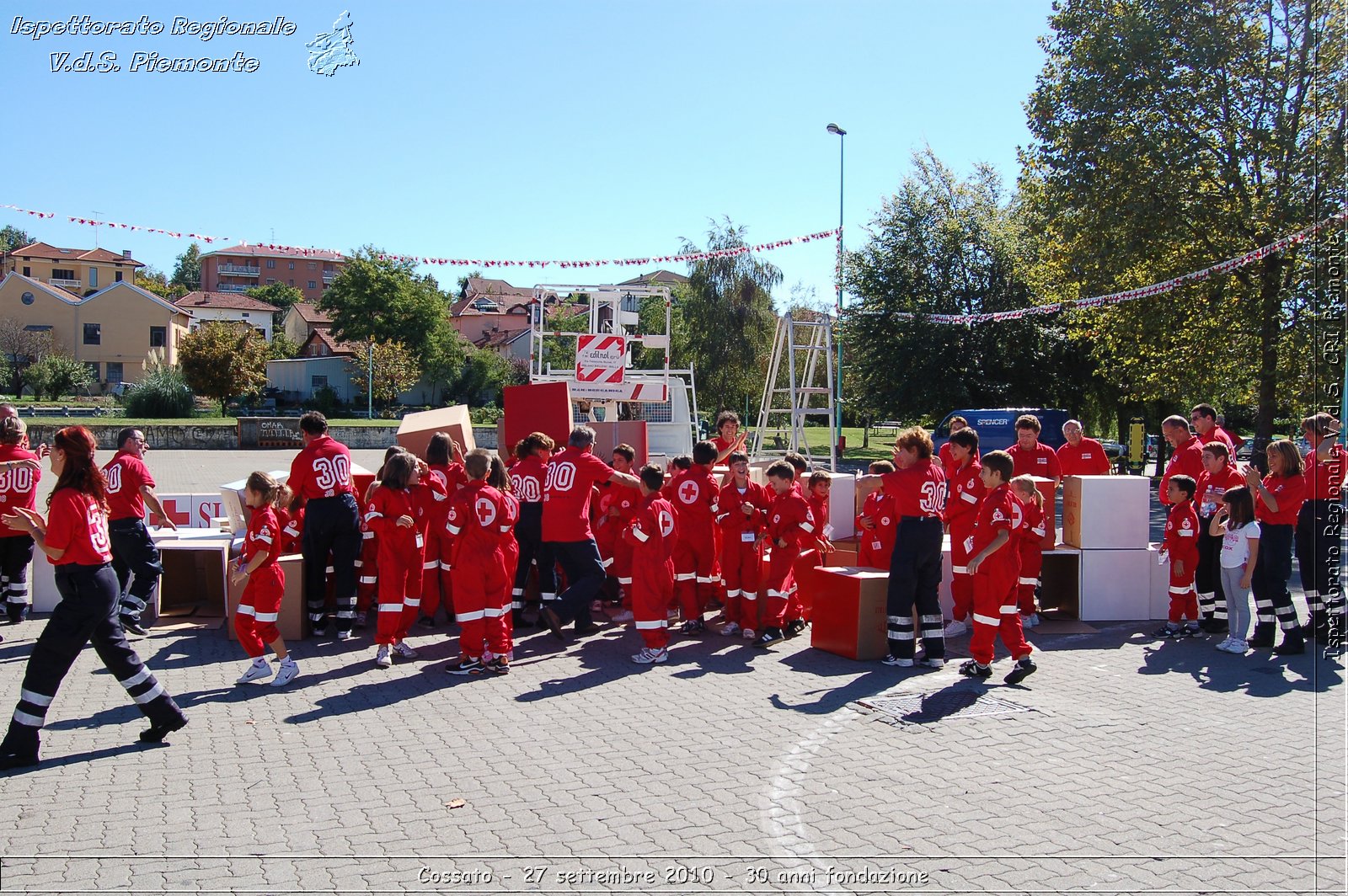 Cossato - 27 settembre 2010 - 30 anni fondazione -  Croce Rossa Italiana - Ispettorato Regionale Volontari del Soccorso Piemonte