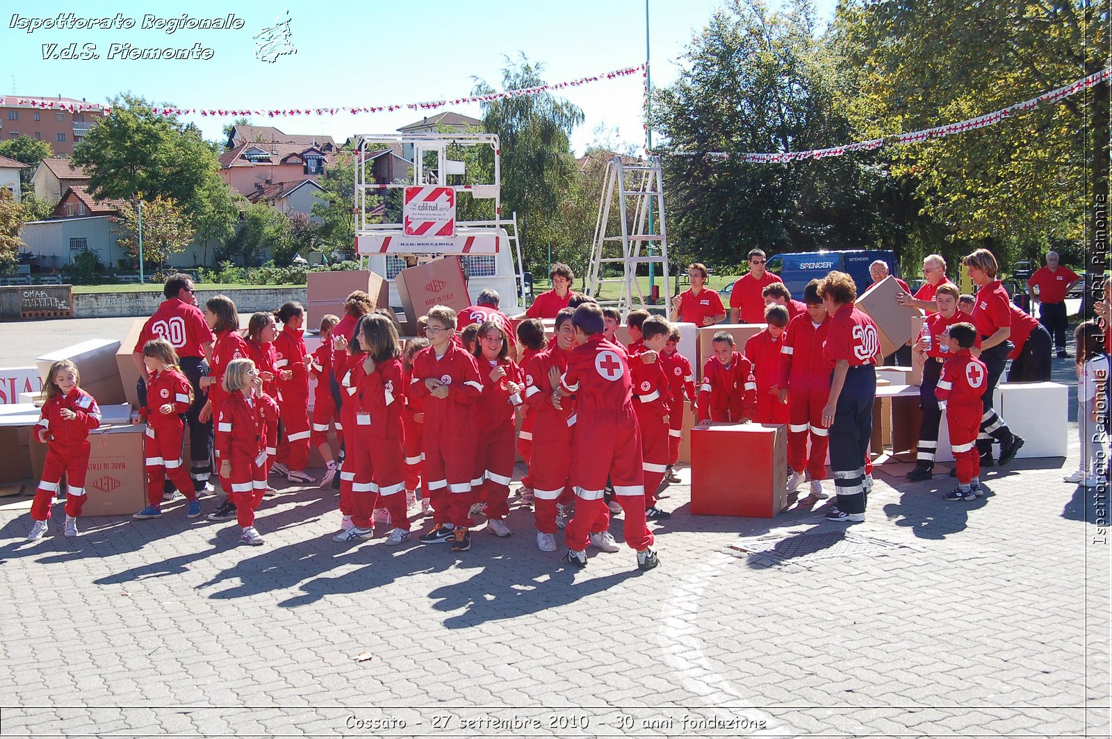 Cossato - 27 settembre 2010 - 30 anni fondazione -  Croce Rossa Italiana - Ispettorato Regionale Volontari del Soccorso Piemonte