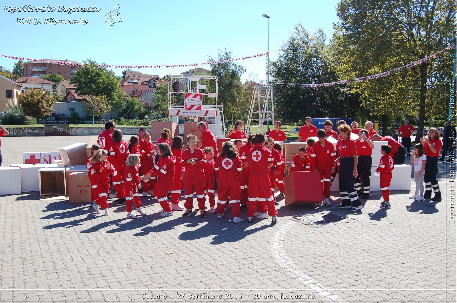 Cossato - 27 settembre 2010 - 30 anni fondazione -  Croce Rossa Italiana - Ispettorato Regionale Volontari del Soccorso Piemonte