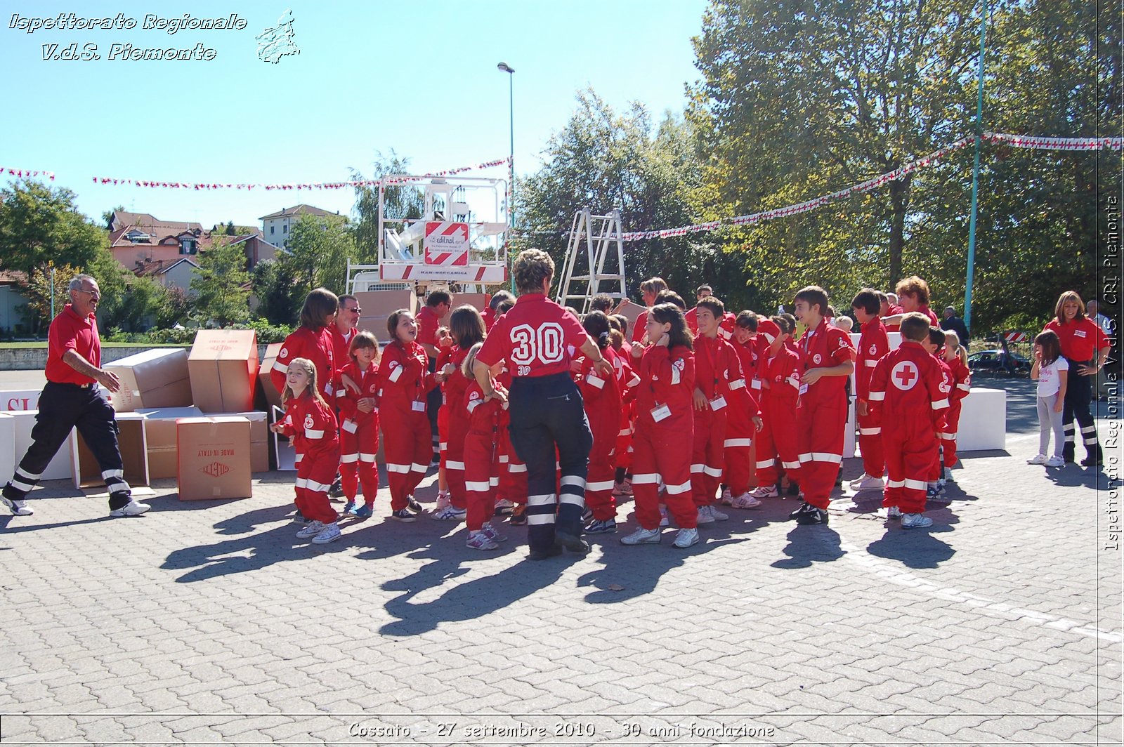 Cossato - 27 settembre 2010 - 30 anni fondazione -  Croce Rossa Italiana - Ispettorato Regionale Volontari del Soccorso Piemonte