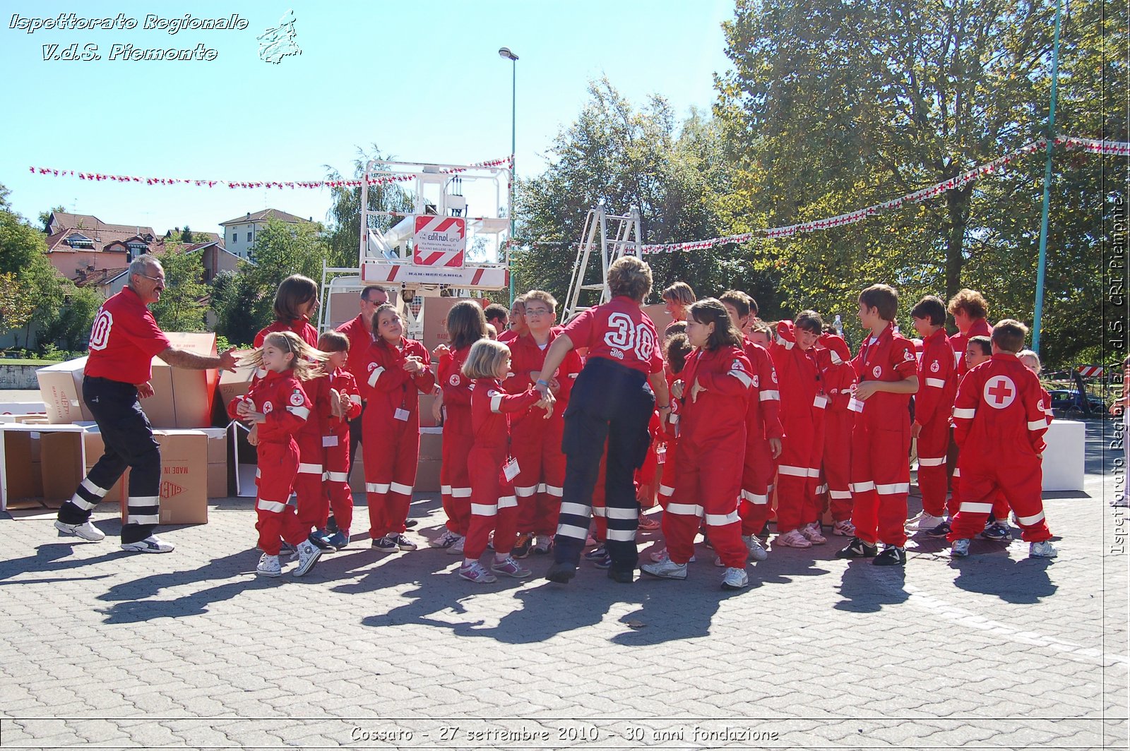 Cossato - 27 settembre 2010 - 30 anni fondazione -  Croce Rossa Italiana - Ispettorato Regionale Volontari del Soccorso Piemonte