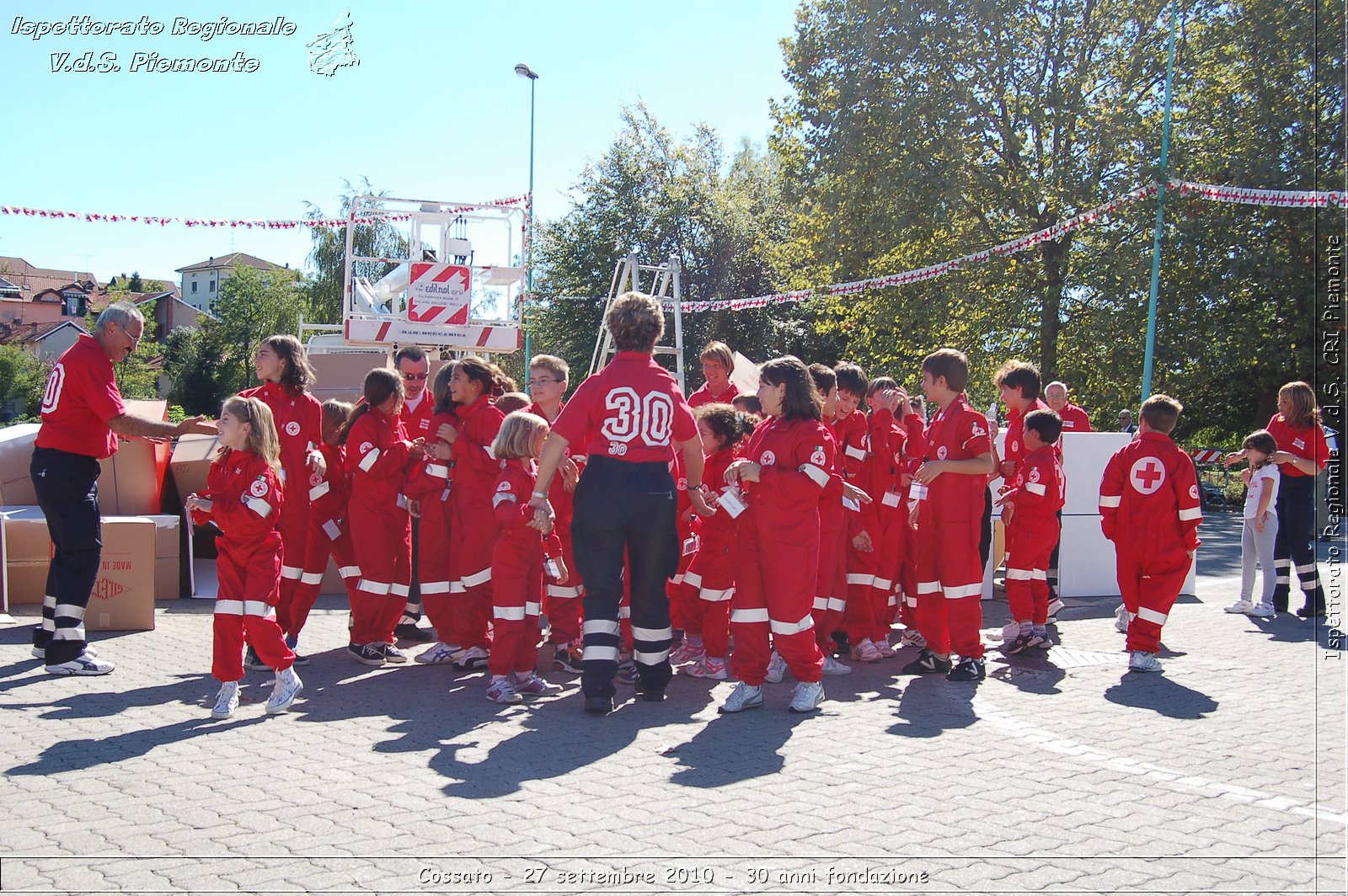 Cossato - 27 settembre 2010 - 30 anni fondazione -  Croce Rossa Italiana - Ispettorato Regionale Volontari del Soccorso Piemonte