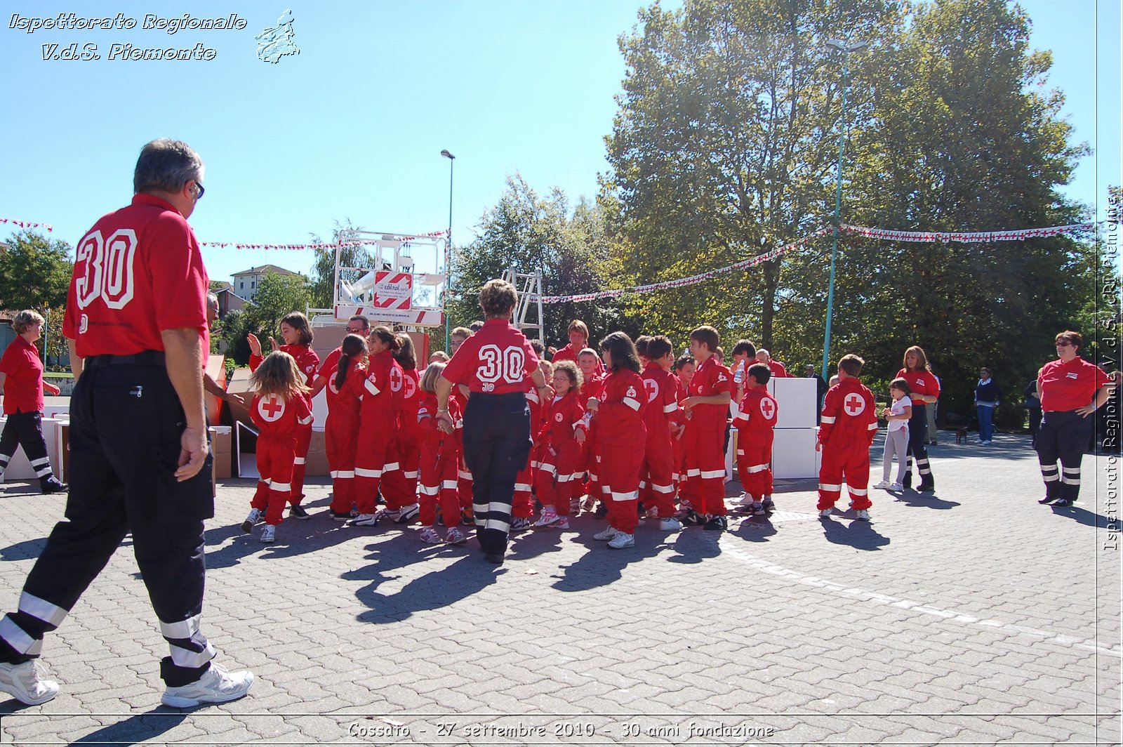 Cossato - 27 settembre 2010 - 30 anni fondazione -  Croce Rossa Italiana - Ispettorato Regionale Volontari del Soccorso Piemonte