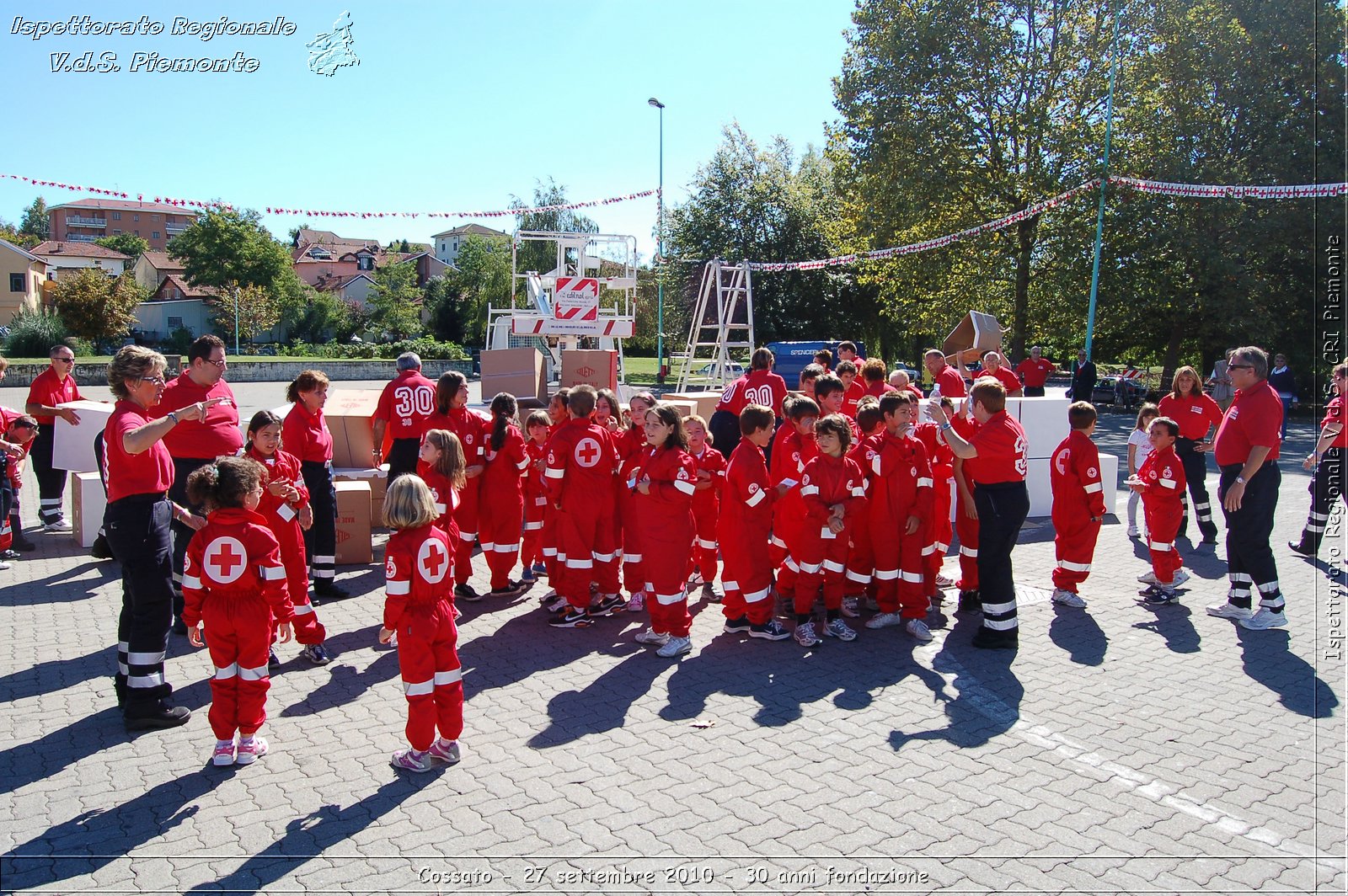 Cossato - 27 settembre 2010 - 30 anni fondazione -  Croce Rossa Italiana - Ispettorato Regionale Volontari del Soccorso Piemonte