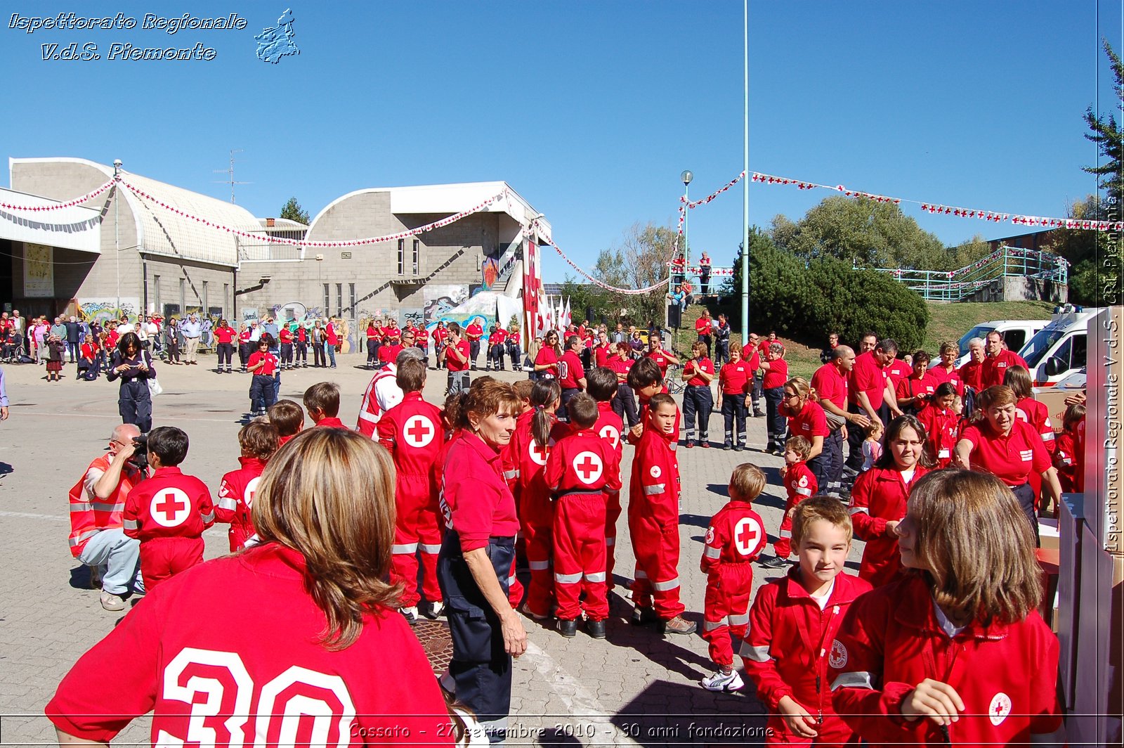 Cossato - 27 settembre 2010 - 30 anni fondazione -  Croce Rossa Italiana - Ispettorato Regionale Volontari del Soccorso Piemonte