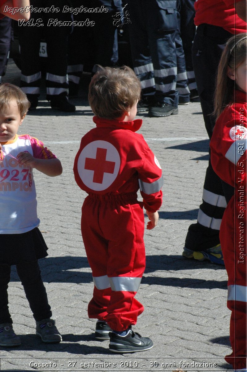 Cossato - 27 settembre 2010 - 30 anni fondazione -  Croce Rossa Italiana - Ispettorato Regionale Volontari del Soccorso Piemonte