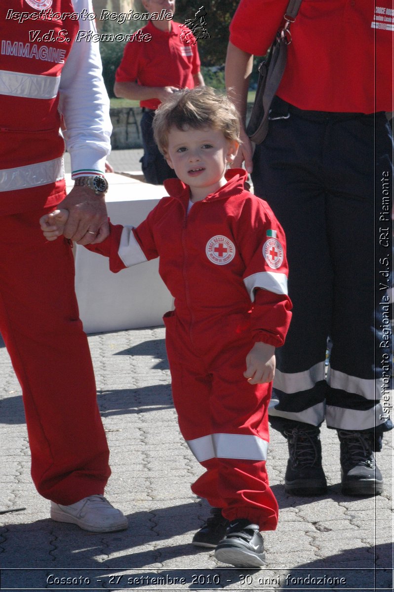 Cossato - 27 settembre 2010 - 30 anni fondazione -  Croce Rossa Italiana - Ispettorato Regionale Volontari del Soccorso Piemonte