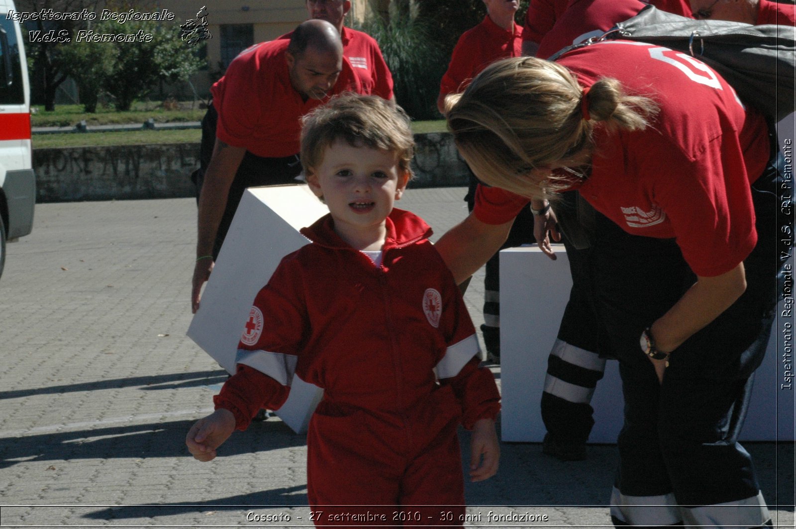 Cossato - 27 settembre 2010 - 30 anni fondazione -  Croce Rossa Italiana - Ispettorato Regionale Volontari del Soccorso Piemonte