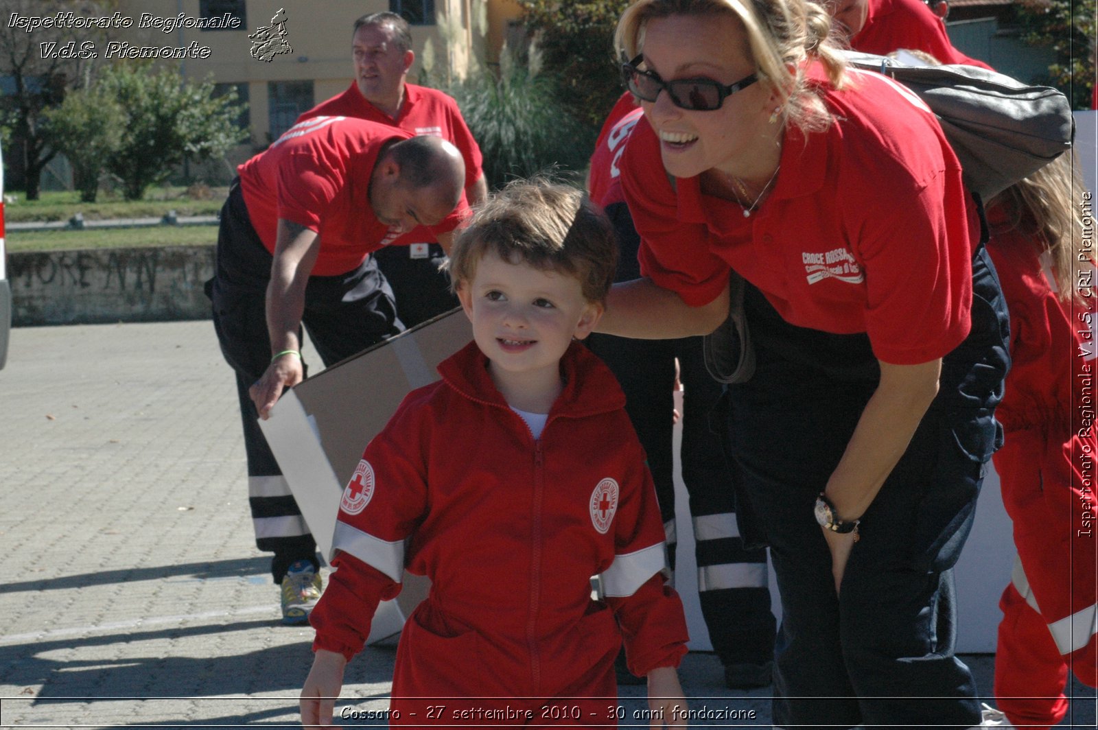 Cossato - 27 settembre 2010 - 30 anni fondazione -  Croce Rossa Italiana - Ispettorato Regionale Volontari del Soccorso Piemonte