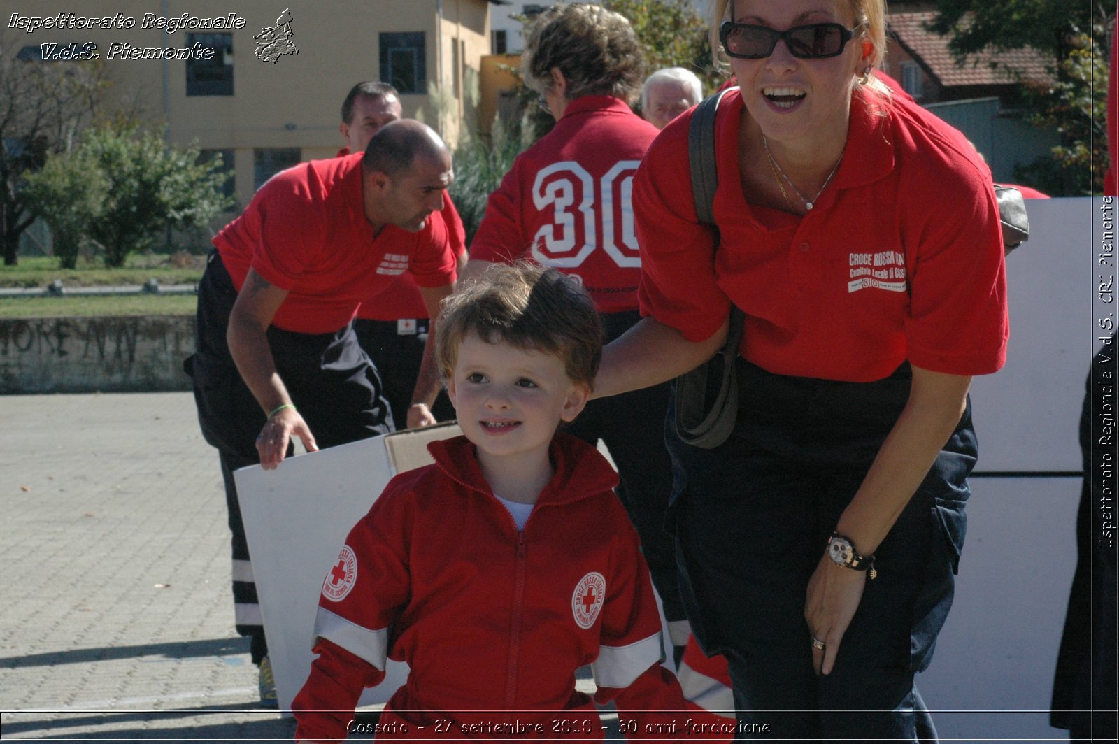 Cossato - 27 settembre 2010 - 30 anni fondazione -  Croce Rossa Italiana - Ispettorato Regionale Volontari del Soccorso Piemonte