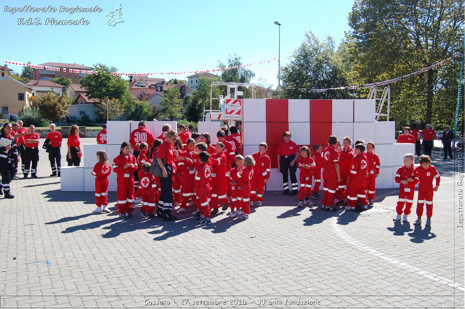 Cossato - 27 settembre 2010 - 30 anni fondazione -  Croce Rossa Italiana - Ispettorato Regionale Volontari del Soccorso Piemonte