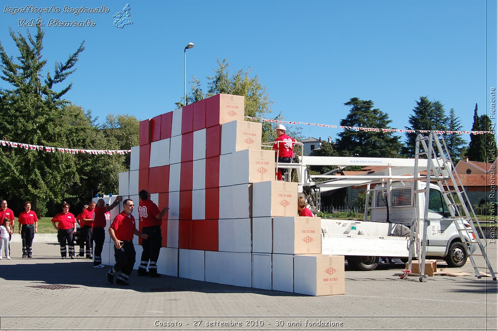 Cossato - 27 settembre 2010 - 30 anni fondazione -  Croce Rossa Italiana - Ispettorato Regionale Volontari del Soccorso Piemonte