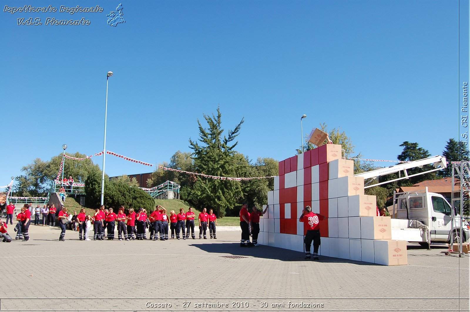 Cossato - 27 settembre 2010 - 30 anni fondazione -  Croce Rossa Italiana - Ispettorato Regionale Volontari del Soccorso Piemonte