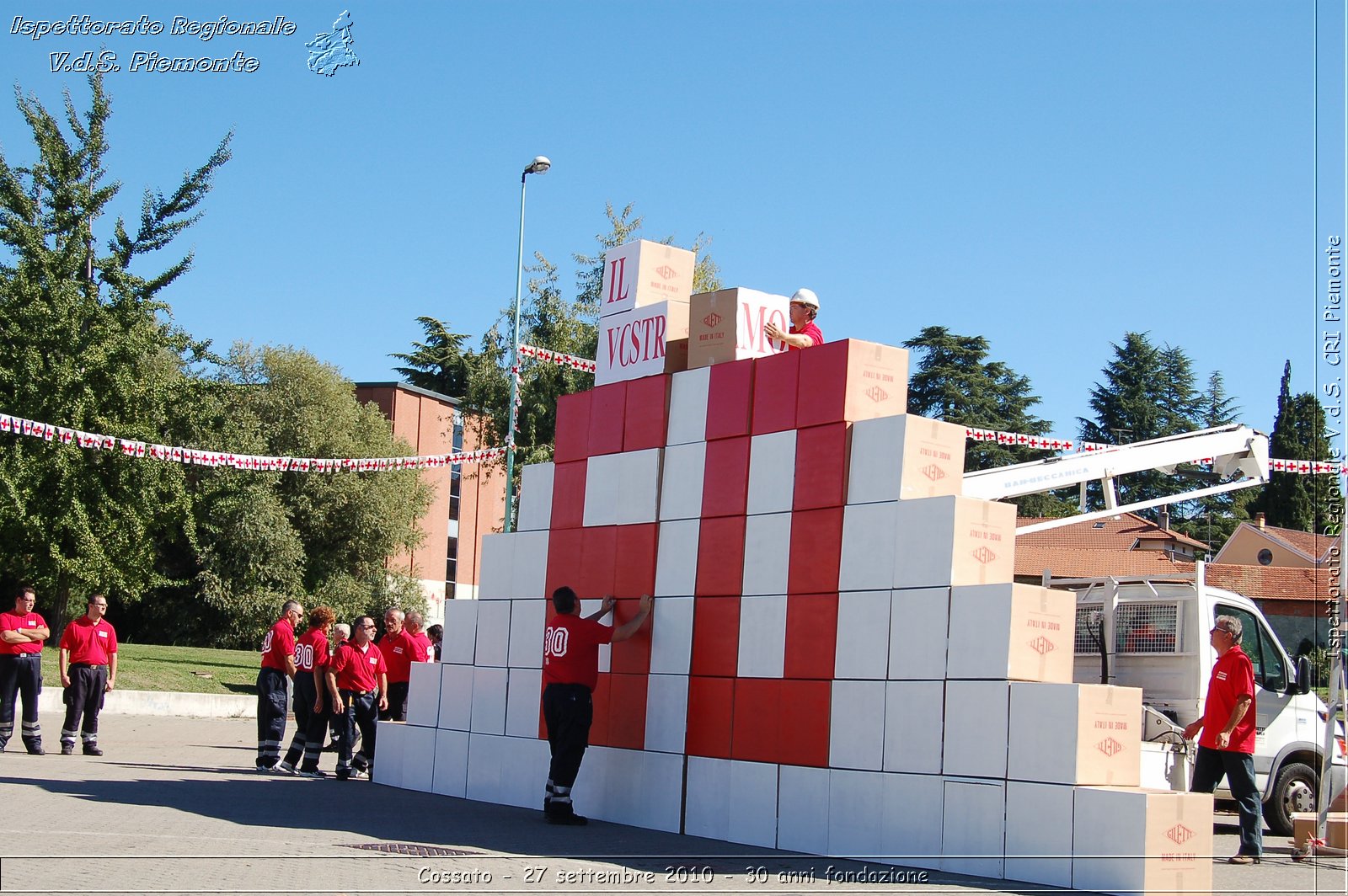 Cossato - 27 settembre 2010 - 30 anni fondazione -  Croce Rossa Italiana - Ispettorato Regionale Volontari del Soccorso Piemonte