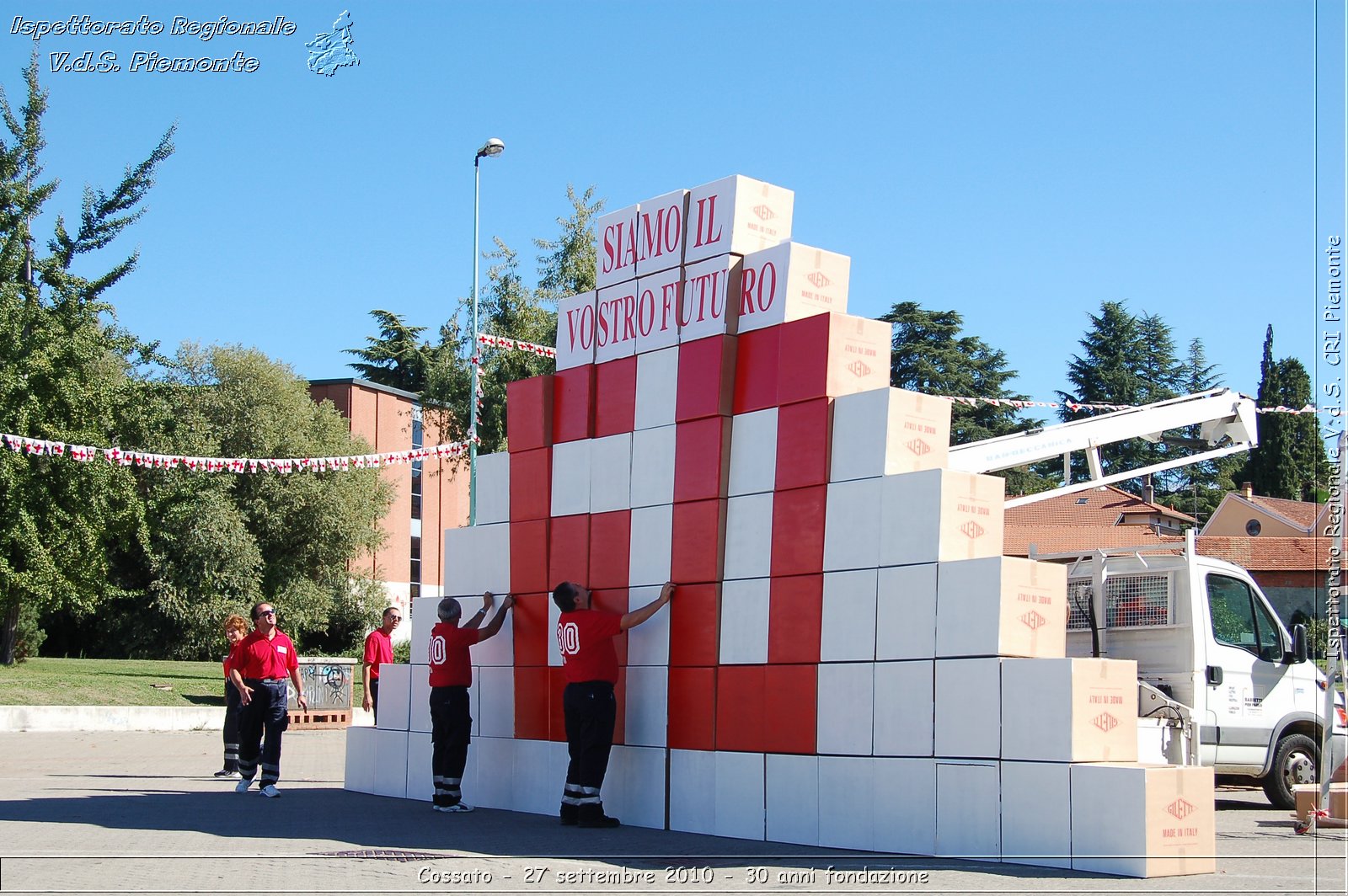 Cossato - 27 settembre 2010 - 30 anni fondazione -  Croce Rossa Italiana - Ispettorato Regionale Volontari del Soccorso Piemonte