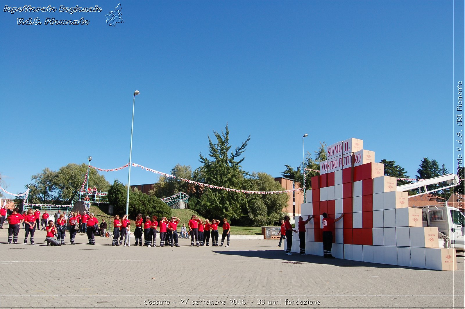 Cossato - 27 settembre 2010 - 30 anni fondazione -  Croce Rossa Italiana - Ispettorato Regionale Volontari del Soccorso Piemonte