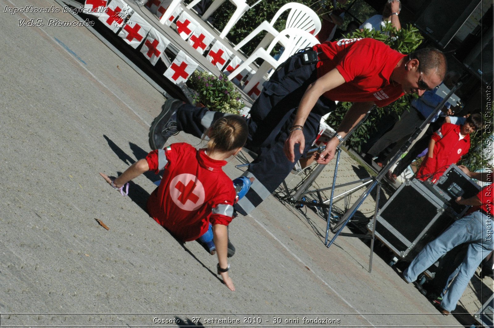 Cossato - 27 settembre 2010 - 30 anni fondazione -  Croce Rossa Italiana - Ispettorato Regionale Volontari del Soccorso Piemonte