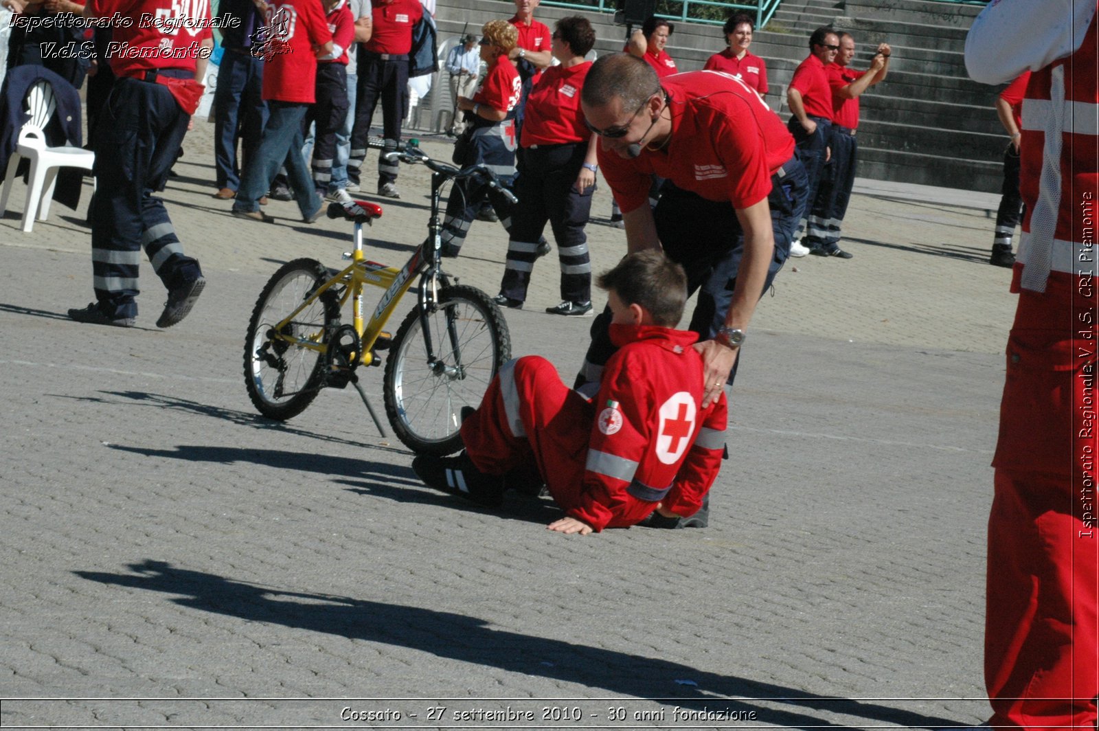 Cossato - 27 settembre 2010 - 30 anni fondazione -  Croce Rossa Italiana - Ispettorato Regionale Volontari del Soccorso Piemonte