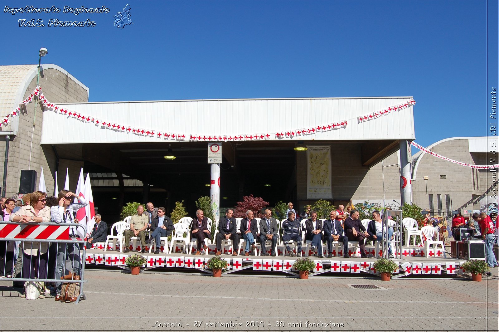 Cossato - 27 settembre 2010 - 30 anni fondazione -  Croce Rossa Italiana - Ispettorato Regionale Volontari del Soccorso Piemonte