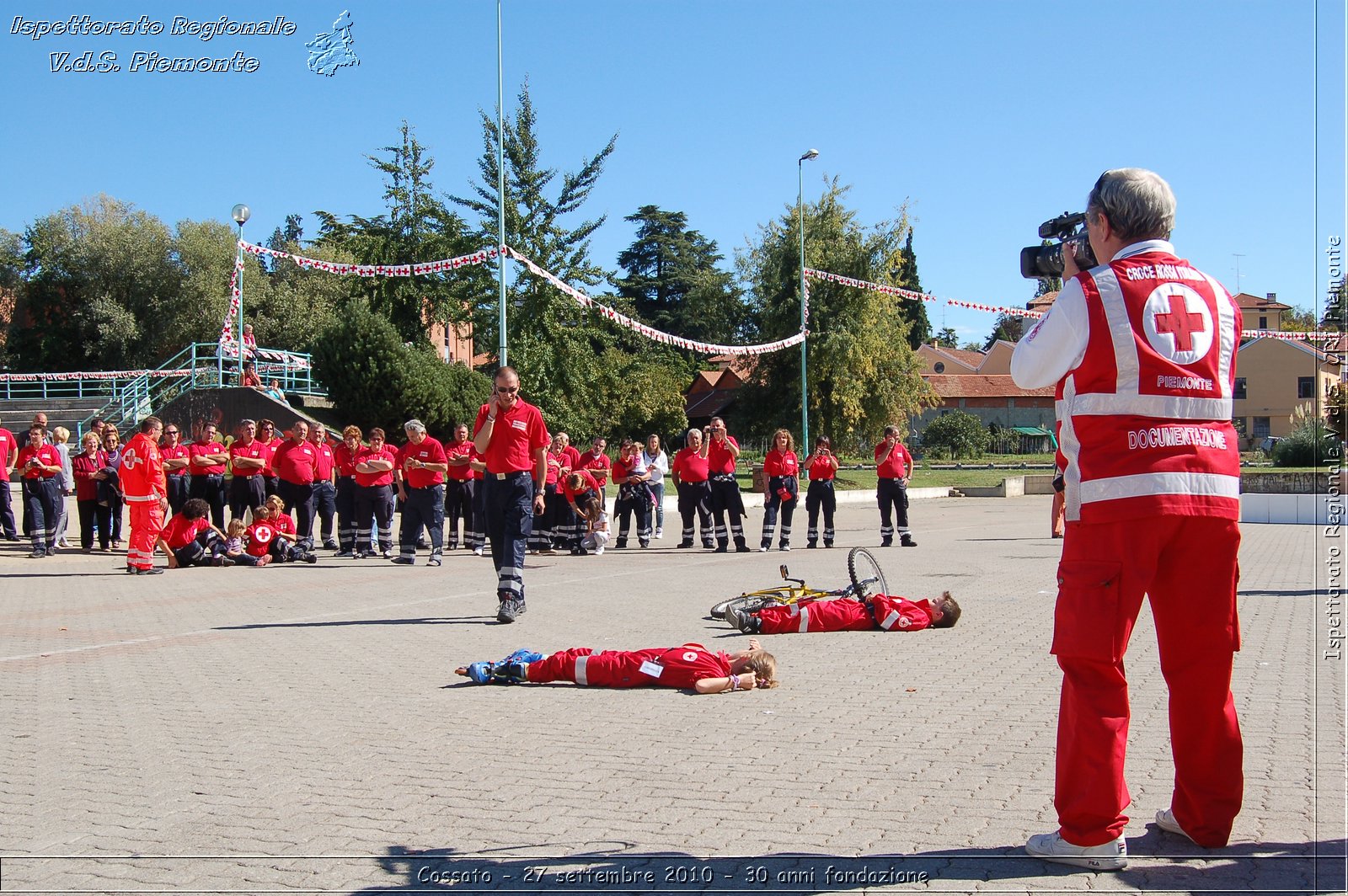 Cossato - 27 settembre 2010 - 30 anni fondazione -  Croce Rossa Italiana - Ispettorato Regionale Volontari del Soccorso Piemonte