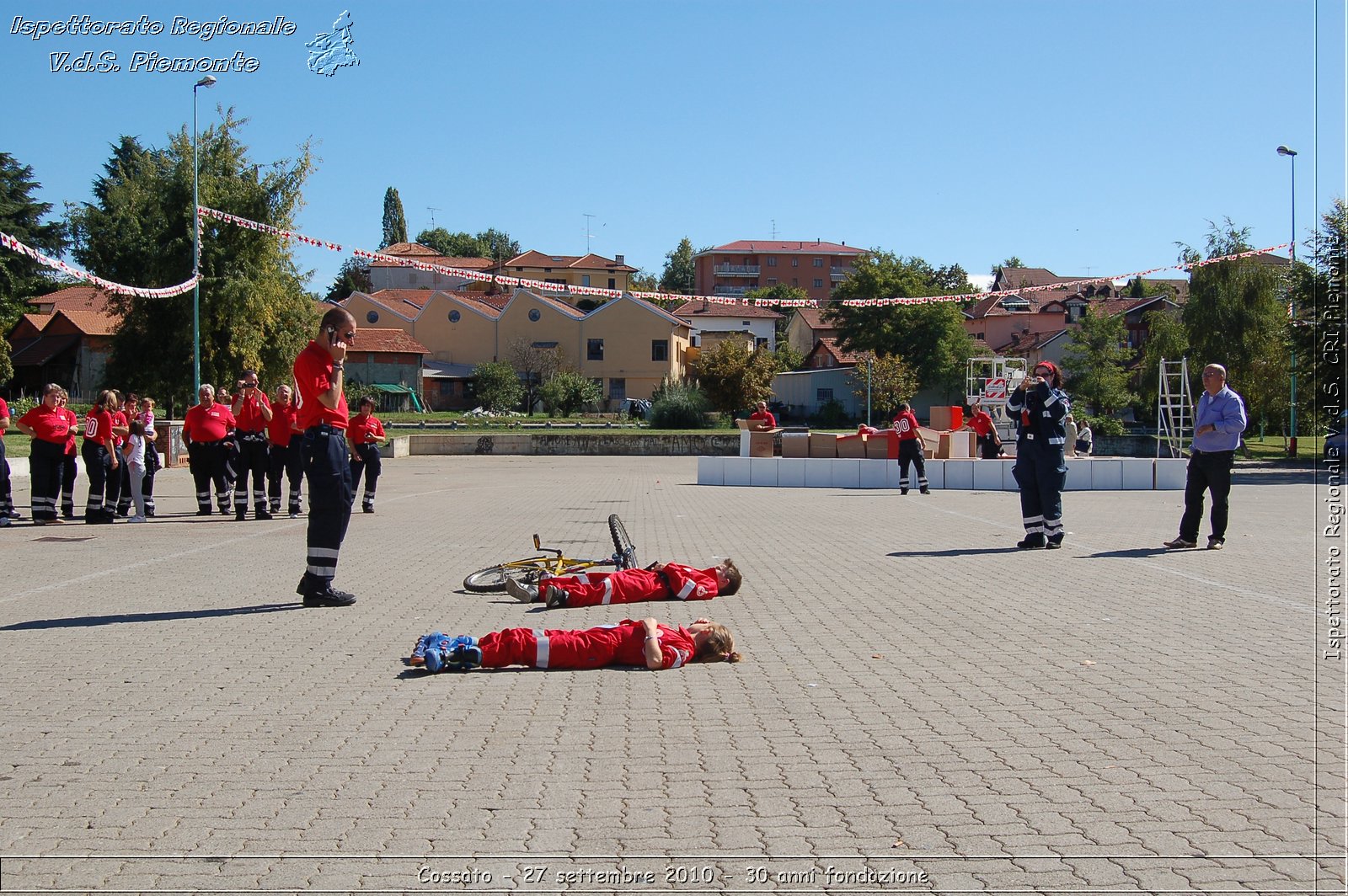 Cossato - 27 settembre 2010 - 30 anni fondazione -  Croce Rossa Italiana - Ispettorato Regionale Volontari del Soccorso Piemonte