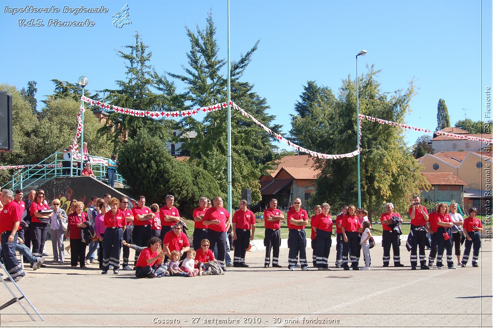 Cossato - 27 settembre 2010 - 30 anni fondazione -  Croce Rossa Italiana - Ispettorato Regionale Volontari del Soccorso Piemonte