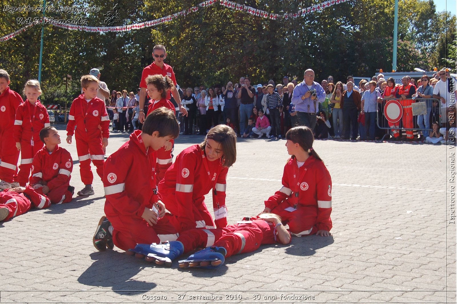 Cossato - 27 settembre 2010 - 30 anni fondazione -  Croce Rossa Italiana - Ispettorato Regionale Volontari del Soccorso Piemonte