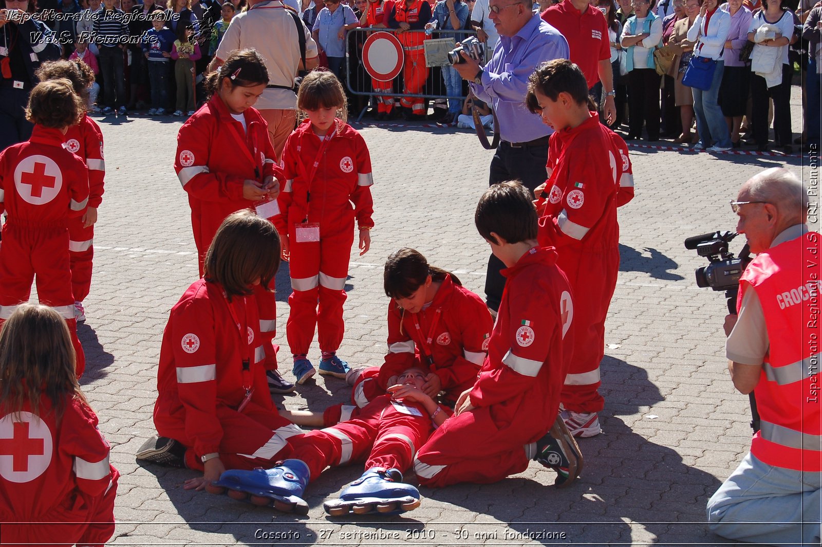 Cossato - 27 settembre 2010 - 30 anni fondazione -  Croce Rossa Italiana - Ispettorato Regionale Volontari del Soccorso Piemonte