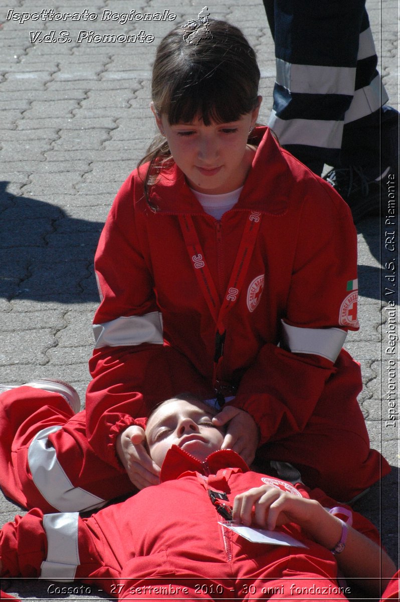 Cossato - 27 settembre 2010 - 30 anni fondazione -  Croce Rossa Italiana - Ispettorato Regionale Volontari del Soccorso Piemonte