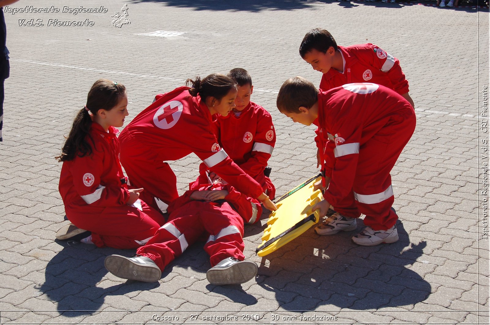 Cossato - 27 settembre 2010 - 30 anni fondazione -  Croce Rossa Italiana - Ispettorato Regionale Volontari del Soccorso Piemonte