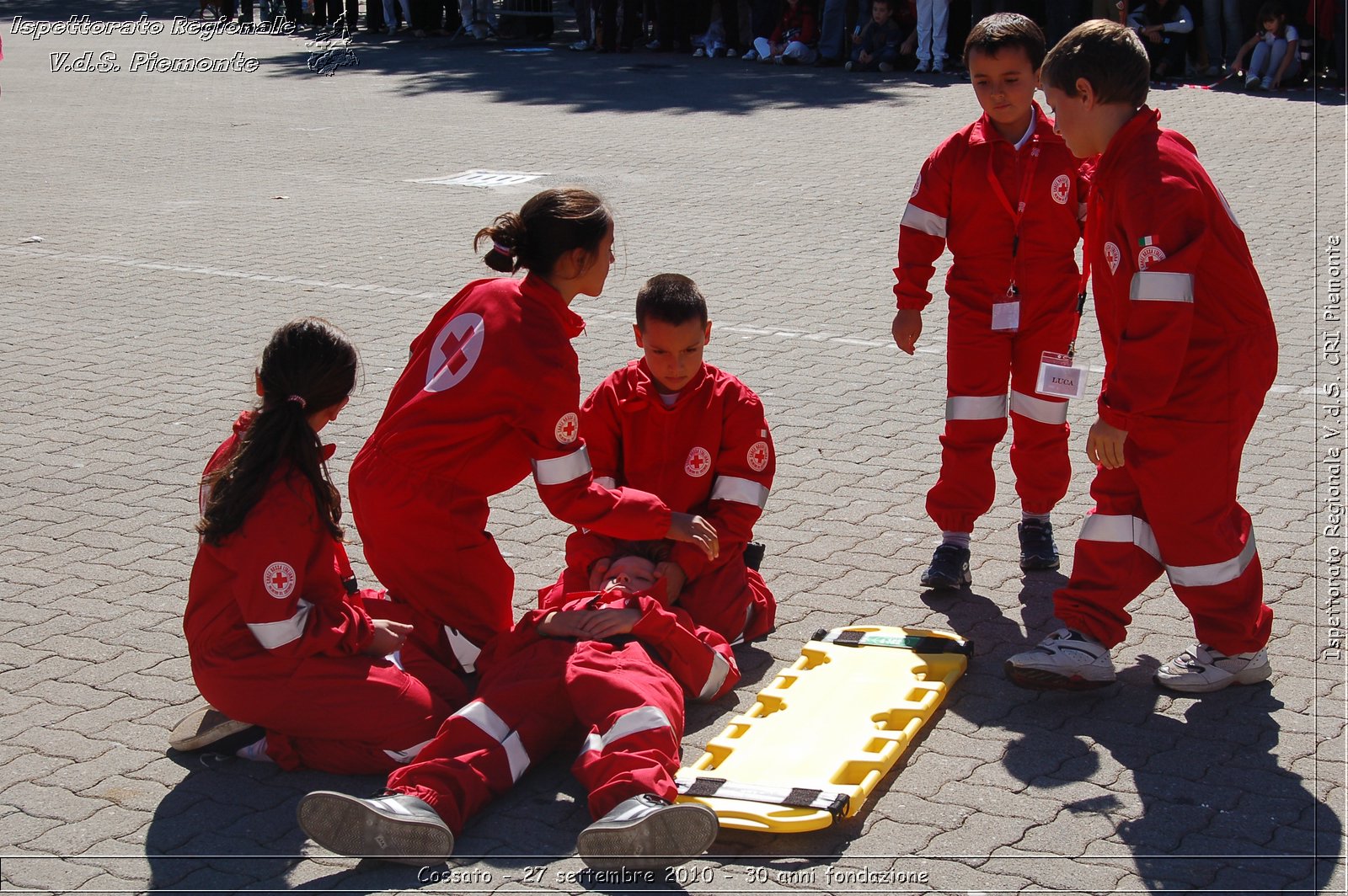 Cossato - 27 settembre 2010 - 30 anni fondazione -  Croce Rossa Italiana - Ispettorato Regionale Volontari del Soccorso Piemonte