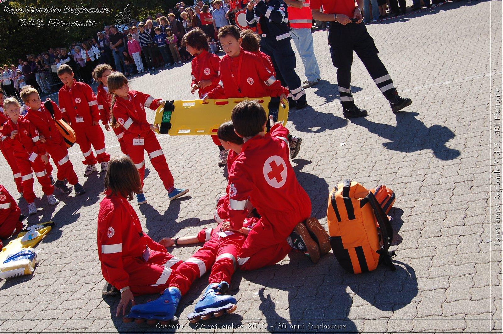 Cossato - 27 settembre 2010 - 30 anni fondazione -  Croce Rossa Italiana - Ispettorato Regionale Volontari del Soccorso Piemonte