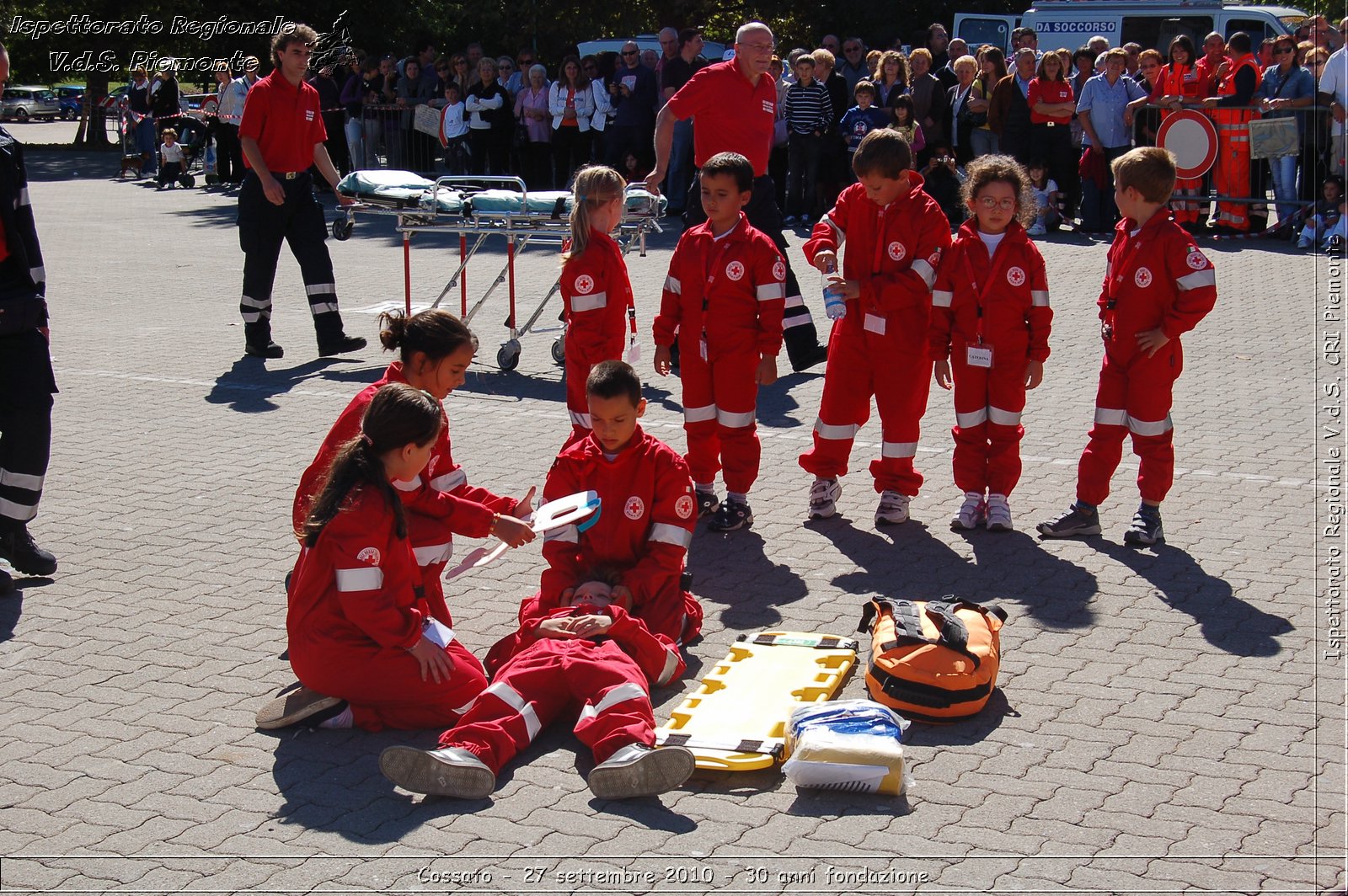 Cossato - 27 settembre 2010 - 30 anni fondazione -  Croce Rossa Italiana - Ispettorato Regionale Volontari del Soccorso Piemonte