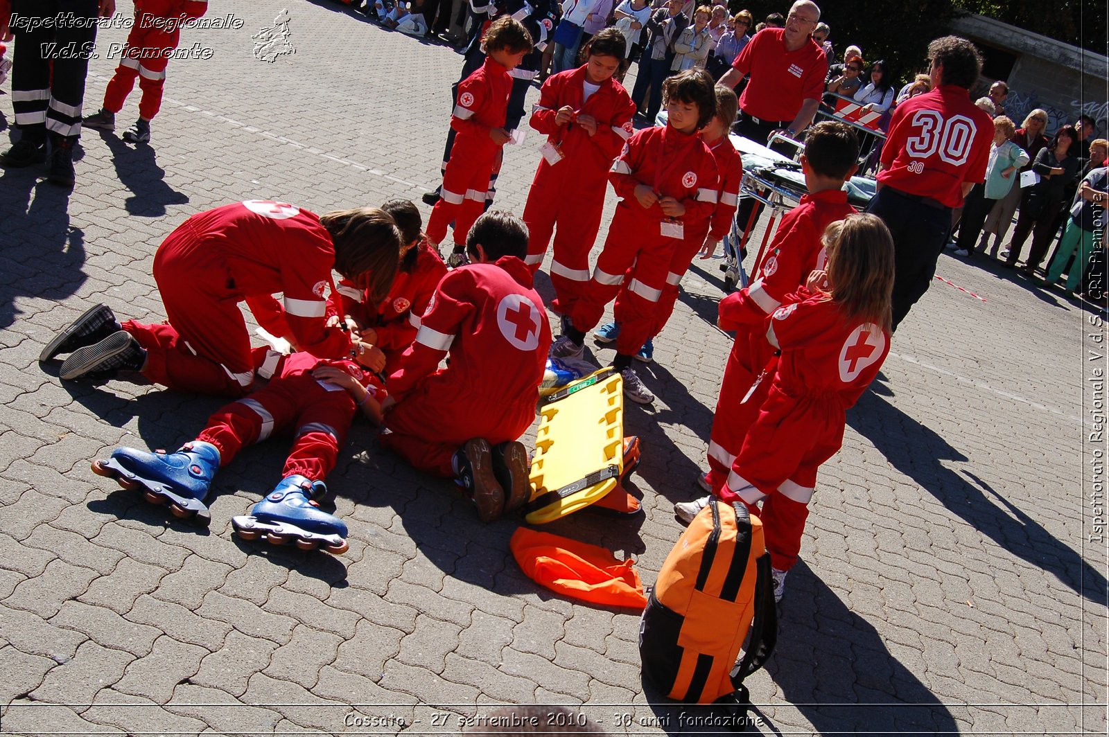 Cossato - 27 settembre 2010 - 30 anni fondazione -  Croce Rossa Italiana - Ispettorato Regionale Volontari del Soccorso Piemonte