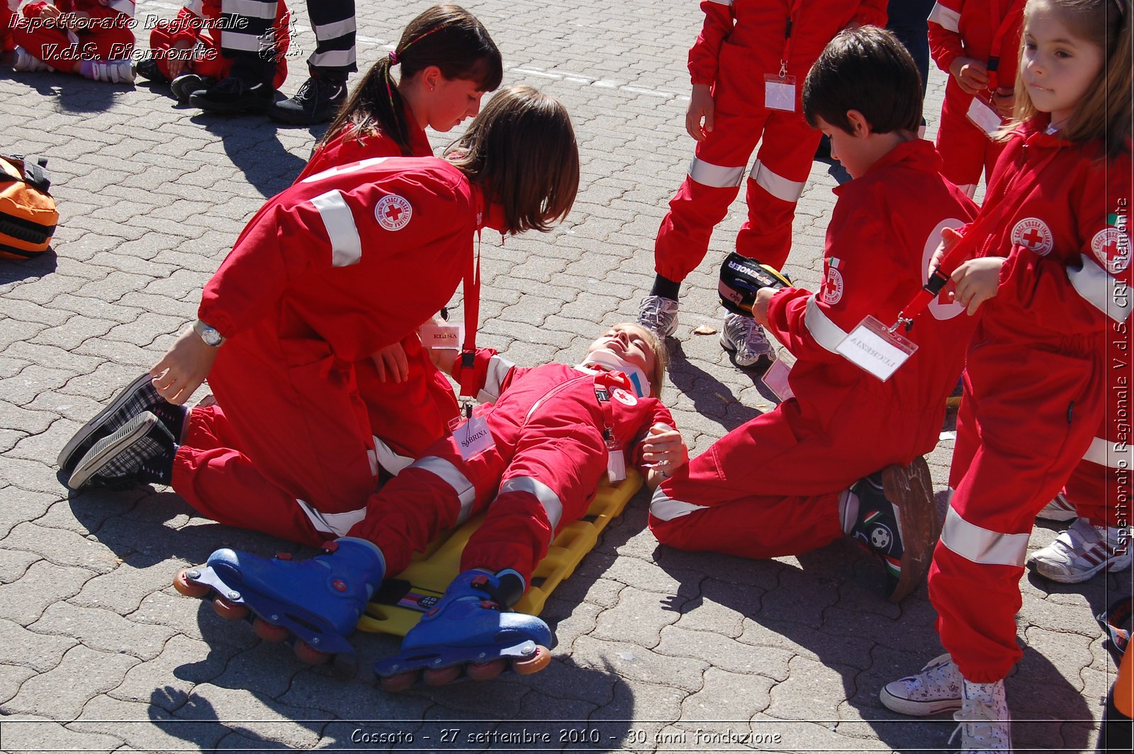 Cossato - 27 settembre 2010 - 30 anni fondazione -  Croce Rossa Italiana - Ispettorato Regionale Volontari del Soccorso Piemonte