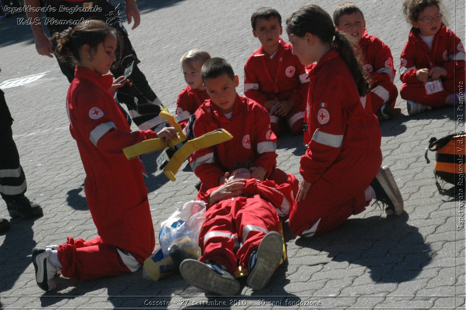 Cossato - 27 settembre 2010 - 30 anni fondazione -  Croce Rossa Italiana - Ispettorato Regionale Volontari del Soccorso Piemonte