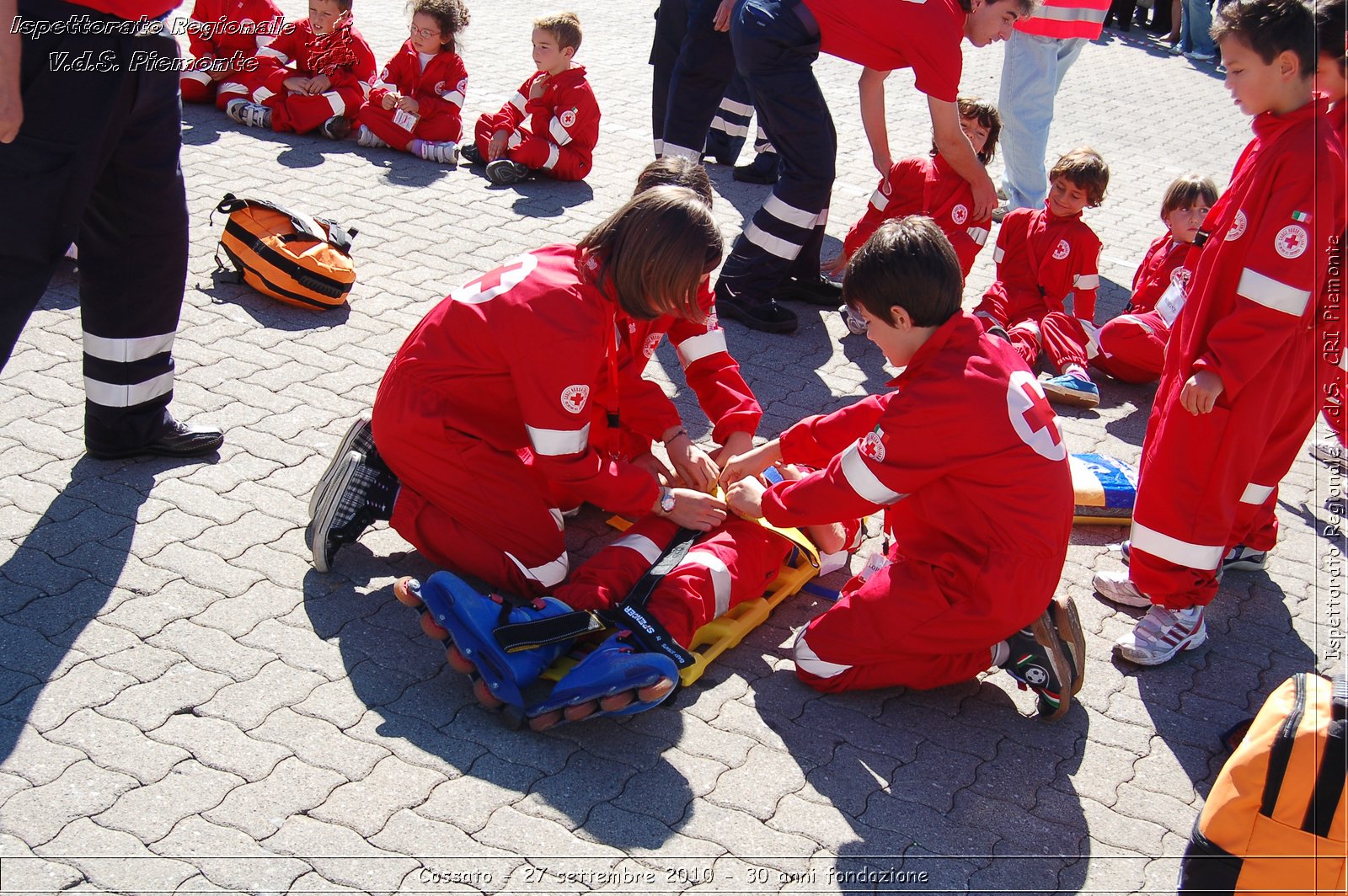 Cossato - 27 settembre 2010 - 30 anni fondazione -  Croce Rossa Italiana - Ispettorato Regionale Volontari del Soccorso Piemonte