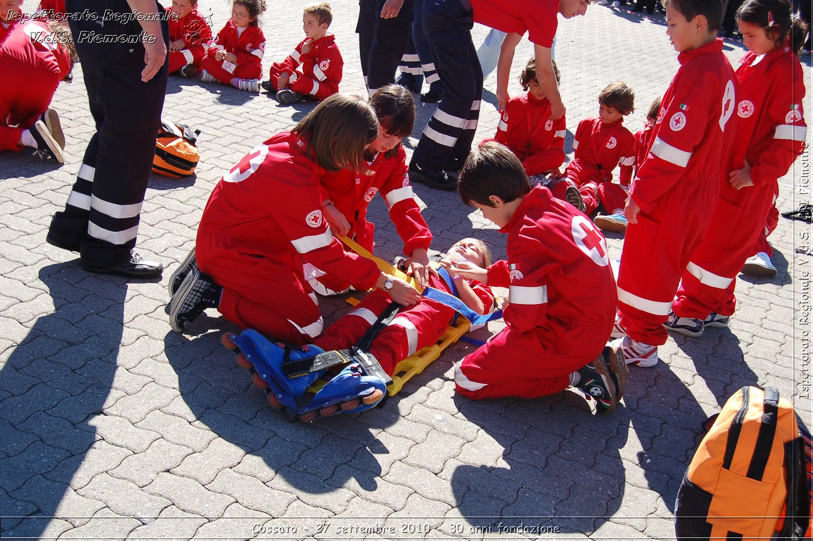 Cossato - 27 settembre 2010 - 30 anni fondazione -  Croce Rossa Italiana - Ispettorato Regionale Volontari del Soccorso Piemonte