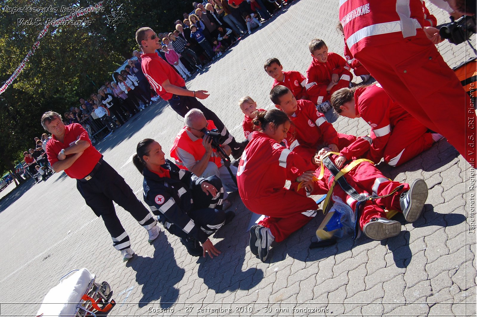 Cossato - 27 settembre 2010 - 30 anni fondazione -  Croce Rossa Italiana - Ispettorato Regionale Volontari del Soccorso Piemonte