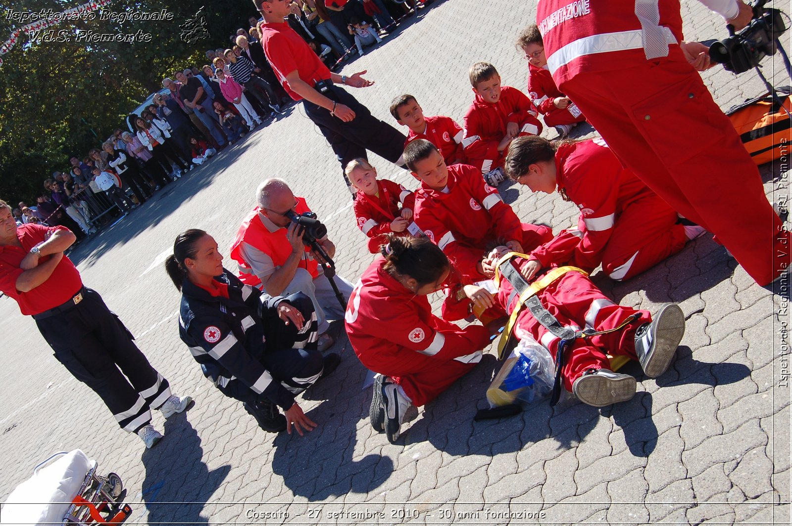 Cossato - 27 settembre 2010 - 30 anni fondazione -  Croce Rossa Italiana - Ispettorato Regionale Volontari del Soccorso Piemonte