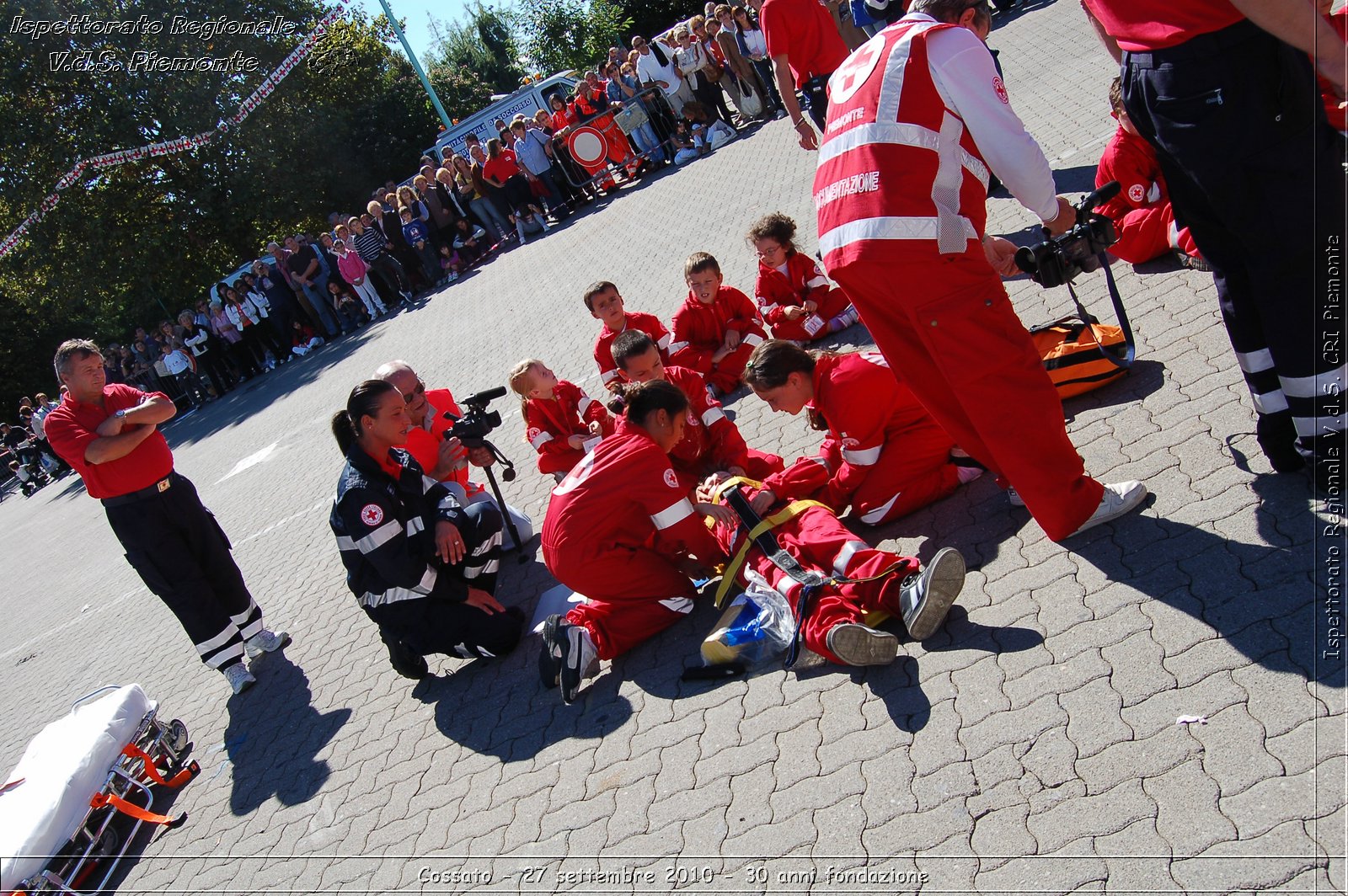 Cossato - 27 settembre 2010 - 30 anni fondazione -  Croce Rossa Italiana - Ispettorato Regionale Volontari del Soccorso Piemonte