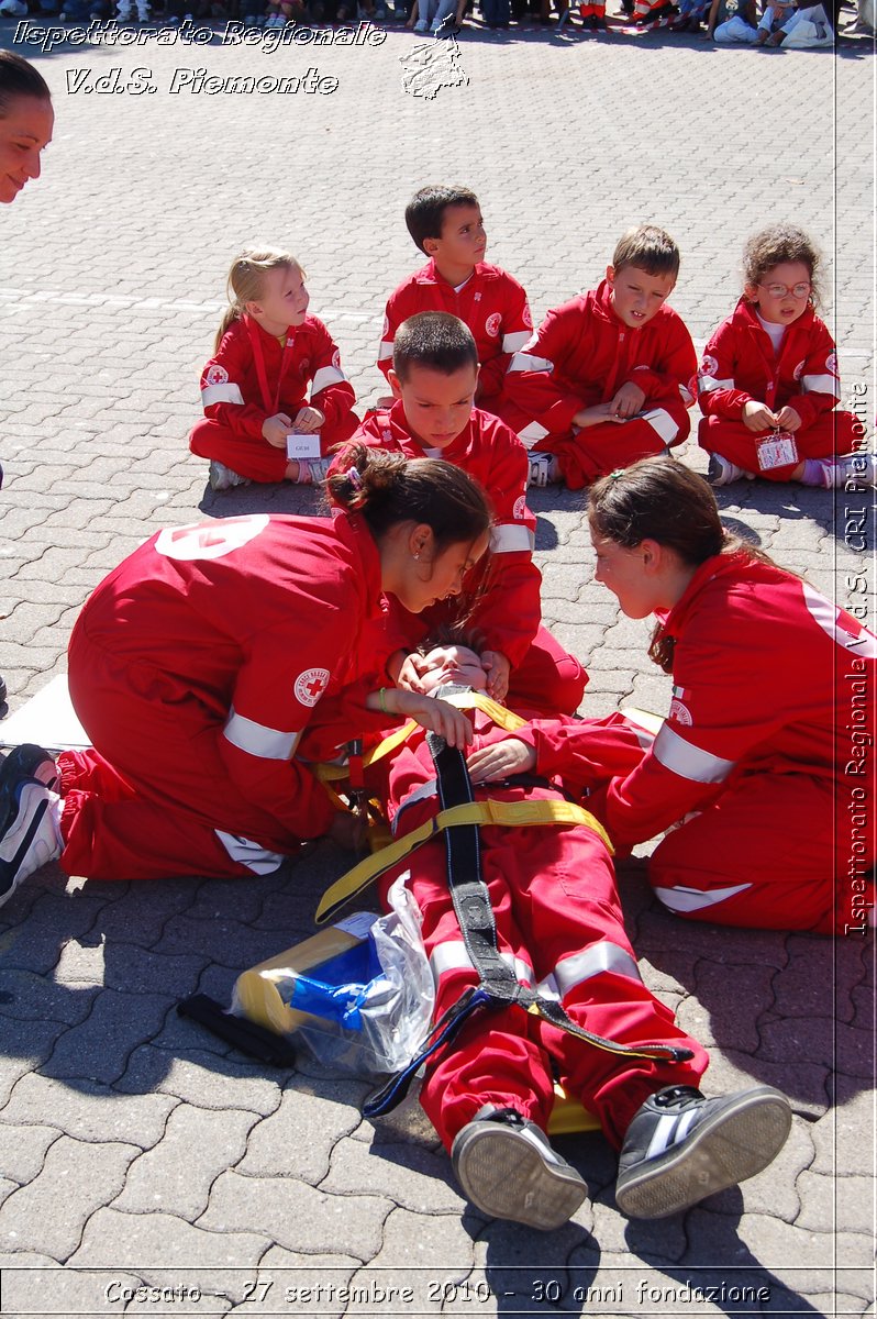 Cossato - 27 settembre 2010 - 30 anni fondazione -  Croce Rossa Italiana - Ispettorato Regionale Volontari del Soccorso Piemonte