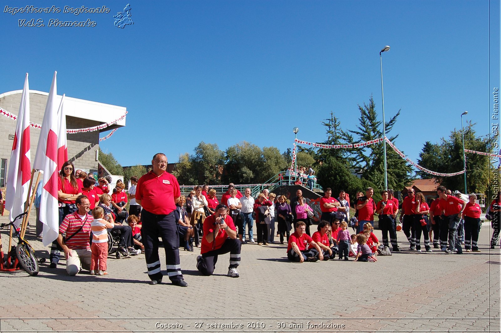 Cossato - 27 settembre 2010 - 30 anni fondazione -  Croce Rossa Italiana - Ispettorato Regionale Volontari del Soccorso Piemonte