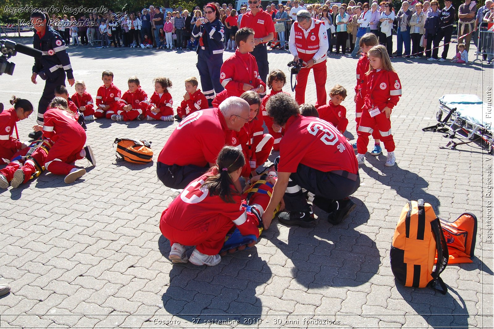 Cossato - 27 settembre 2010 - 30 anni fondazione -  Croce Rossa Italiana - Ispettorato Regionale Volontari del Soccorso Piemonte