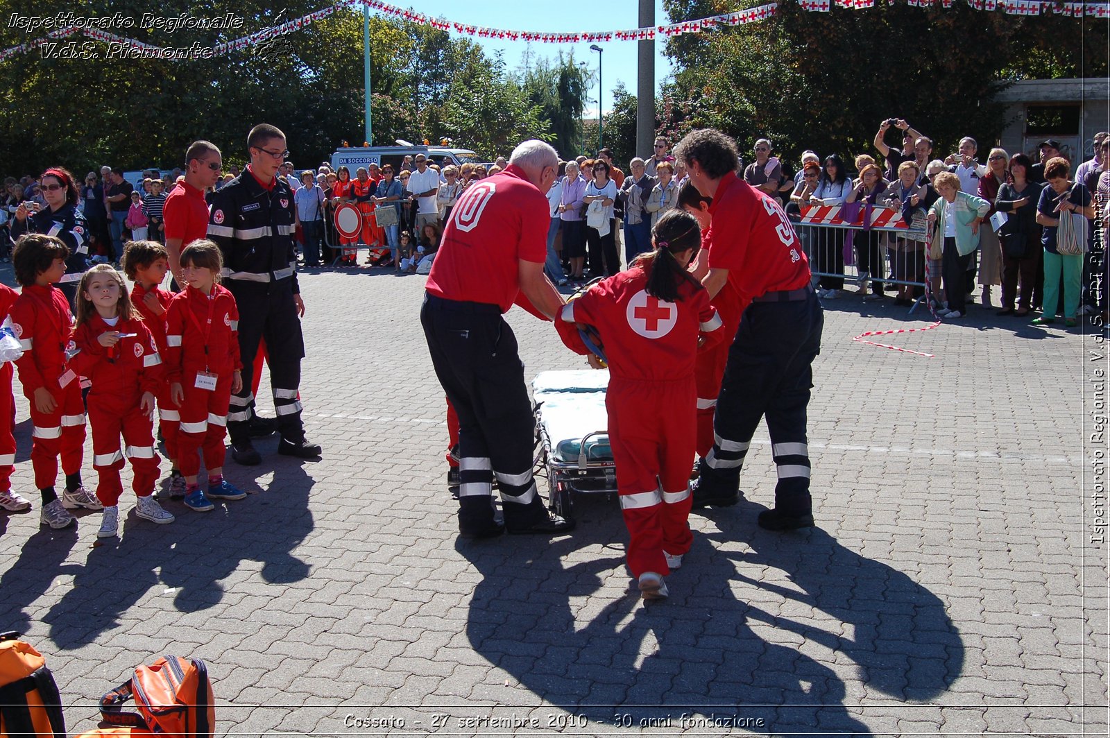 Cossato - 27 settembre 2010 - 30 anni fondazione -  Croce Rossa Italiana - Ispettorato Regionale Volontari del Soccorso Piemonte