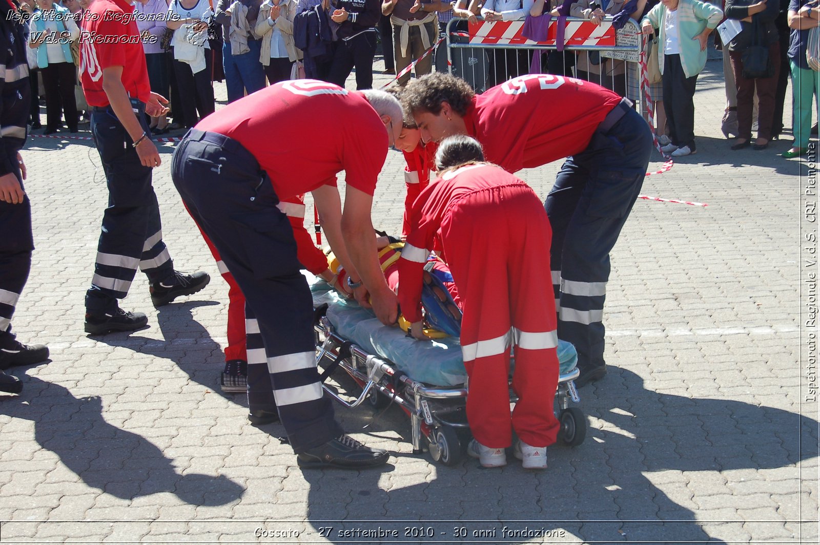 Cossato - 27 settembre 2010 - 30 anni fondazione -  Croce Rossa Italiana - Ispettorato Regionale Volontari del Soccorso Piemonte