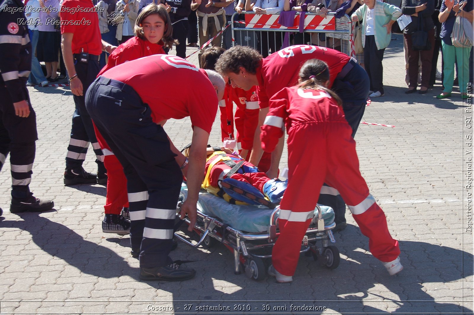 Cossato - 27 settembre 2010 - 30 anni fondazione -  Croce Rossa Italiana - Ispettorato Regionale Volontari del Soccorso Piemonte