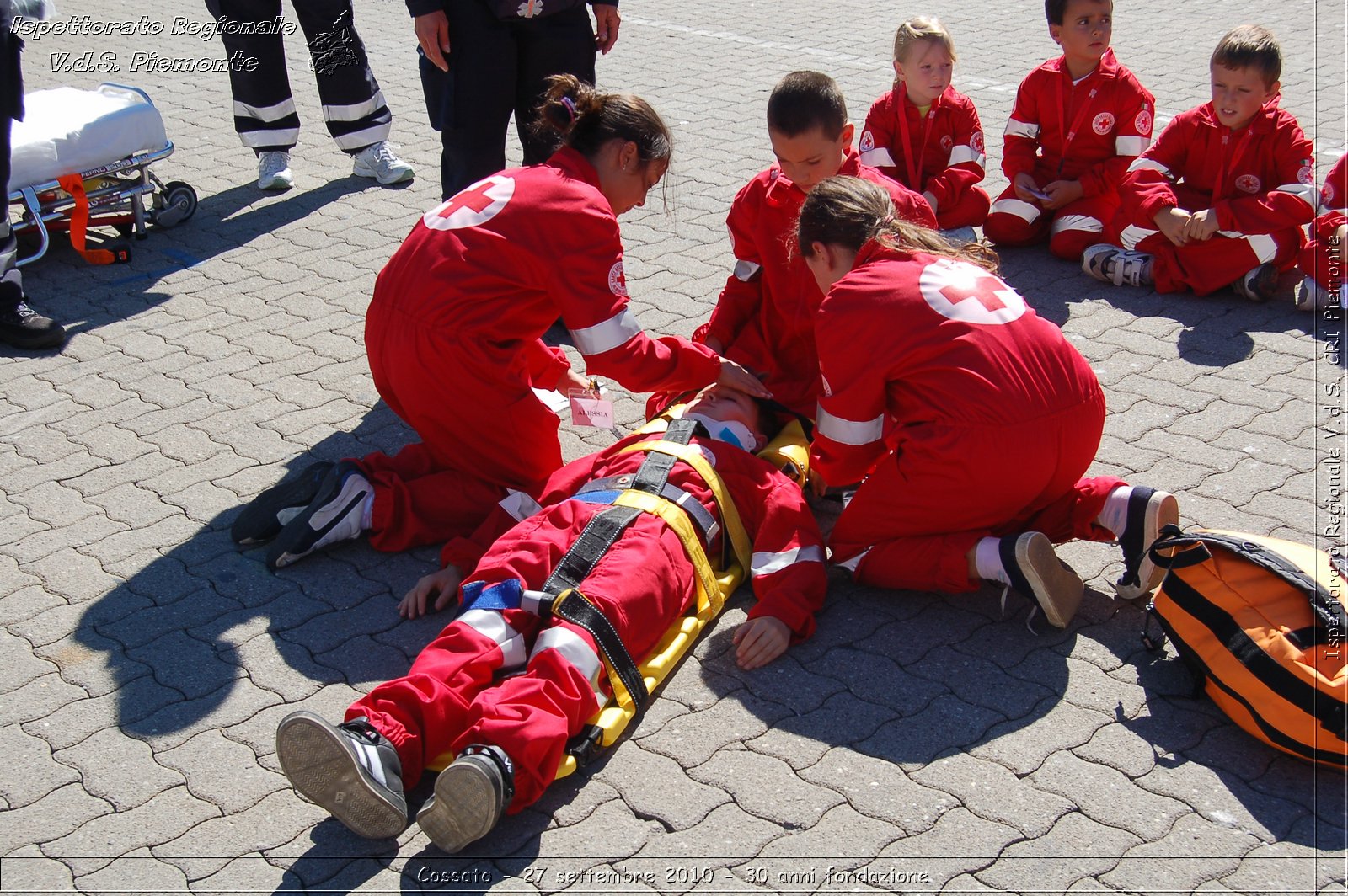 Cossato - 27 settembre 2010 - 30 anni fondazione -  Croce Rossa Italiana - Ispettorato Regionale Volontari del Soccorso Piemonte